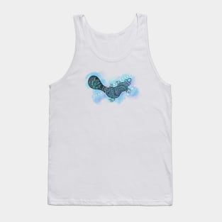 Platypus in cyan Tank Top